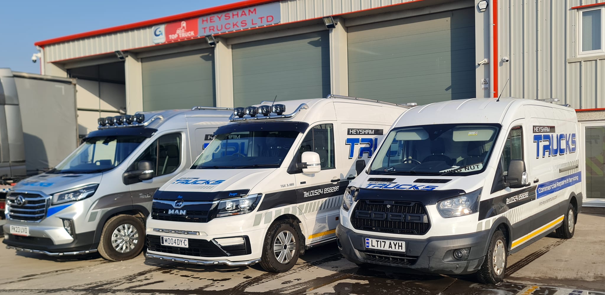 Heysham Trucks | Heysham Truck Hire | Commercial Repair